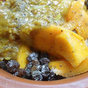 Cách làm gà sốt xoài chín