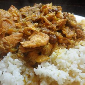 Cách làm gà sốt xoài chín