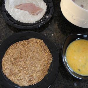 Cách làm gà tẩm bột yến mạch nướng