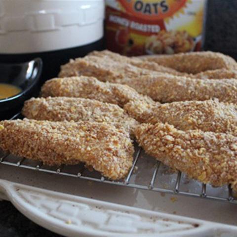 Cách làm gà tẩm bột yến mạch nướng