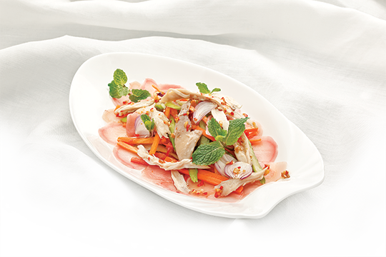 Gà trộn gừng chua ngọt