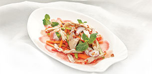 Gà trộn gừng chua ngọt