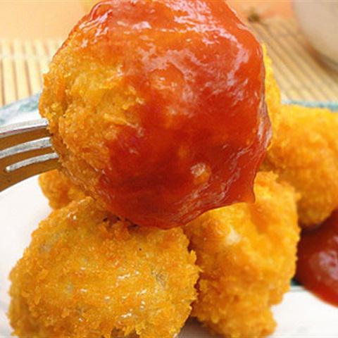 Cách làm gà viên chiên