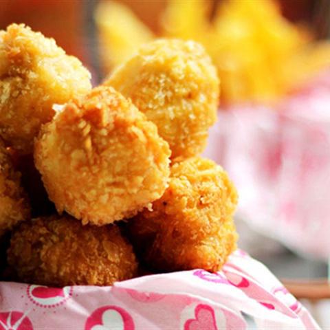 Cách làm gà viên chiên giòn