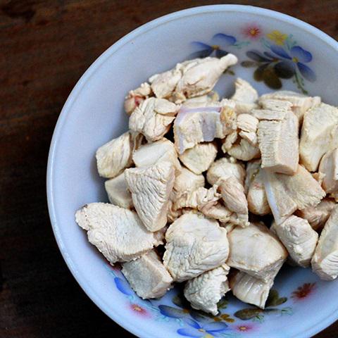 Cách làm gà viên chiên mè