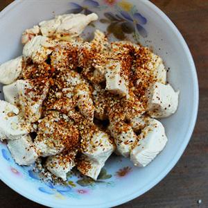 Cách làm gà viên chiên mè