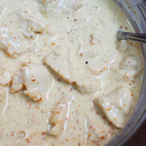 Cách làm gà viên chiên mè