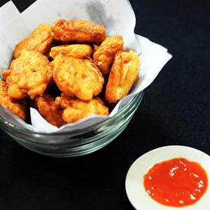 Cách làm gà viên chiên mè