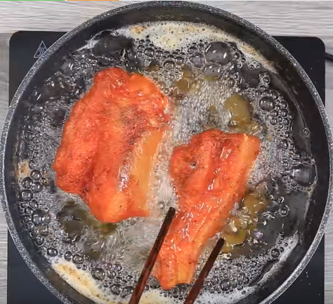 Gà viên chiên vàng ươm, giòn rụm ăn bao nhiêu cũng hết