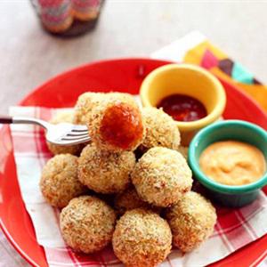 Cách làm gà viên chiên xù