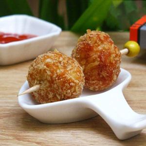 Cách làm gà viên đậu hũ chiên