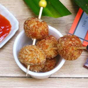 Cách làm gà viên đậu hũ chiên