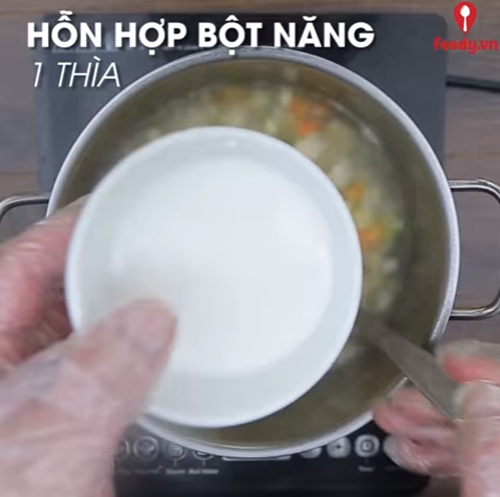 Gà viên đậu phụ chiên giòn cho bữa tối đậm đà