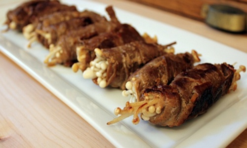 Gà viên nướng sốt cam mềm thơm hấp dẫn