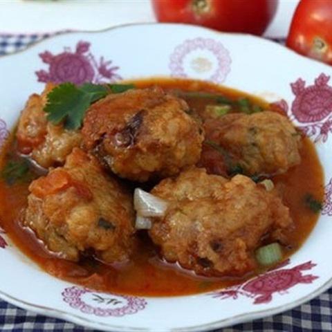 Cách làm gà viên sốt cà chua