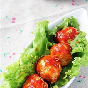 Cách làm gà viên sốt cà