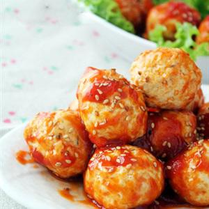 Cách làm gà viên sốt cà