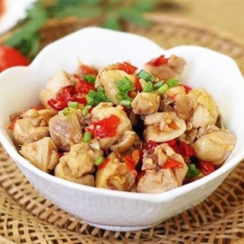 Cách làm gà xào cay tốc hành