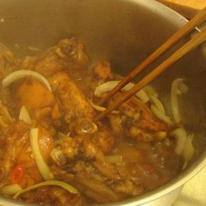 Cách làm gà xào cay