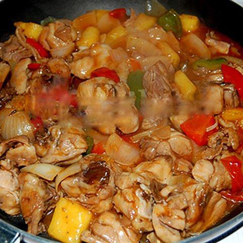 Cách làm gà xào chua ngọt