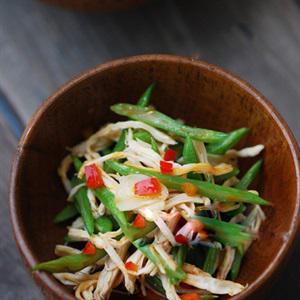 Cách làm gà xào đậu que
