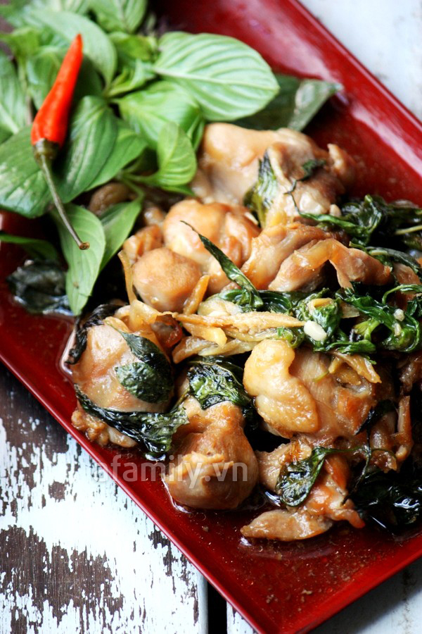 Gà xào kiểu Đài Loan