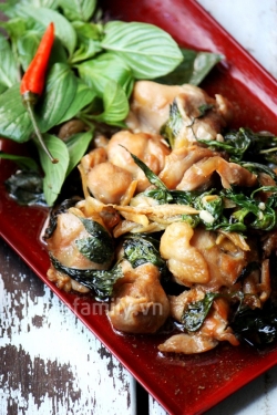 Gà xào kiểu Đài Loan