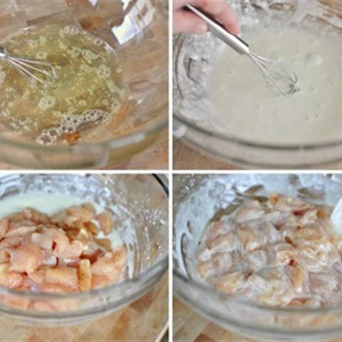 Cách làm gà xào mè