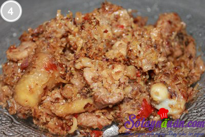 Gà xào sả ớt đậm đà