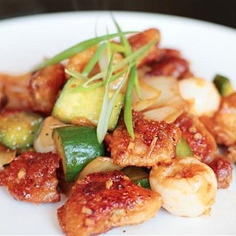 Cách làm gà xào vải