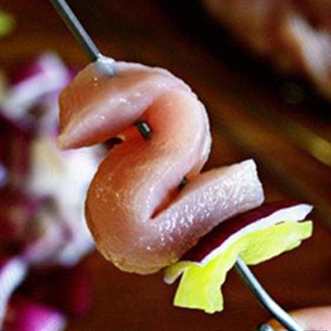 Cách làm gà xiên chiên