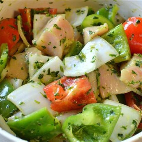 Cách làm gà xiên nướng rau củ