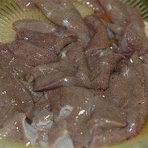 Cách làm gan xào cần tây