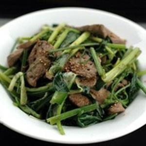 Cách làm gan xào cần tây