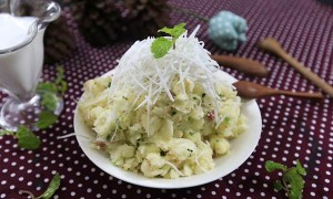 Gắp liền tay món bún xếp lớp độc đáo, thanh vị, ăn hoài không sợ ngán