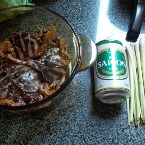 Cách làm ghẹ hấp bia