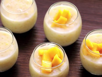 Giải nhiệt ngày hè bằng món chè xoài bột báng đơn giản mà ngon