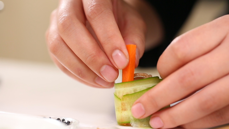 Giải nhiệt với canh hải sản đậu hũ