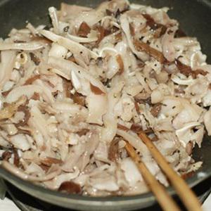 Cách làm giò xào