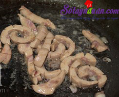 Giòn ngọt ngon cơm với bông cải xanh xào cật heo