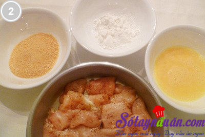 Giòn tan thịt gà chiên xù