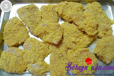 Giòn tan thịt gà chiên xù