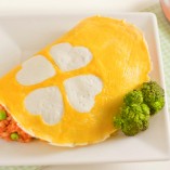 Giữ tình yêu của chàng bằng cách làm cơm rang với trứng tráng hình trái tim