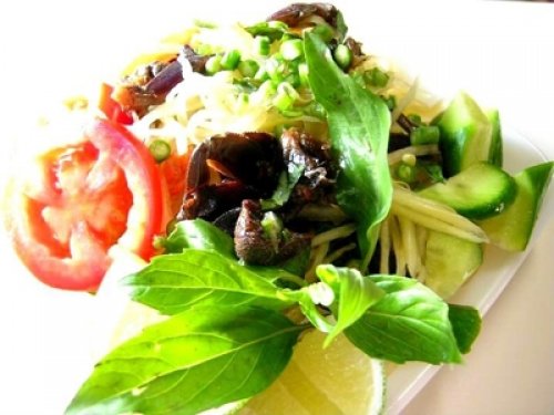 Gỏi ba khía đu đủ