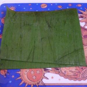 Cách gói bánh chưng bằng lá chuối