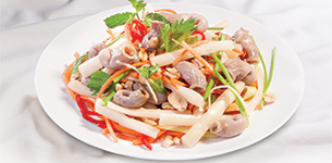 Gỏi bao tử cá basa