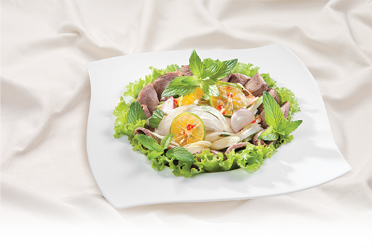 Gỏi bắp bò rau thơm