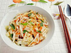 Gỏi bắp cải thịt gà