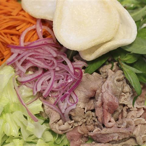 Cách làm gỏi bò tái chanh