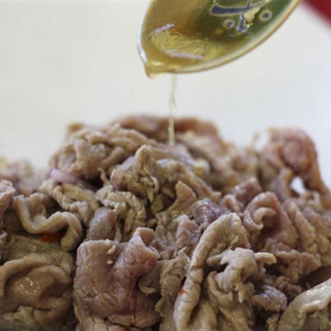 Cách làm gỏi bò tái chanh